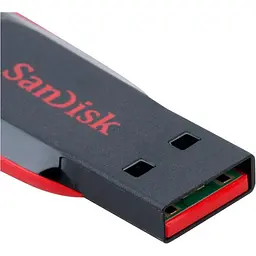 USB флеш-накопичувач SanDisk Cruzer Blade 64GB USB-A 2.0 (SDCZ50-064G-B35) [128356] - мініатюра 5