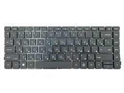 Клавіатура для HP ProBook 440 G8, 440 G9, 445 G8, 445 G9 (RU Black з підсвічуванням). Оригінал - мініатюра 3