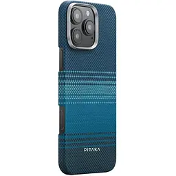 Чохол-накладка Pitaka Tactile Woven Case Moonrise для iPhone 16 Pro (KI1601MO) - мініатюра 4