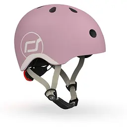 Шолом захисний дитячий Scoot and Ride з ліхтариком 45-51 см пастельно-бузковий (SR-181206-WILDBERRY) - мініатюра 3
