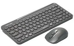 Комплект (Клавіатура та Миша) A4Tech FG3200 Air Wireless Grey - мініатюра 3