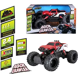 Машинка іграшкова на радіокеруванні Maisto Tech Rock Crawler червона (82746 red) - мініатюра 19