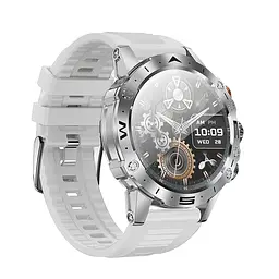 Смарт-годинник Hoco Y20 38mm 300 mAh Smart sports watch(call version) Сріблястий - мініатюра 2