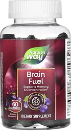 Підтримка пам'яті та концентрації Nature's Way Brain Fuel 60 жев цук виноград