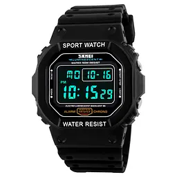 Чоловічий наручний годинник 1134BKBK Black-Black Skmei acs0030854 - мініатюра 2