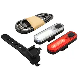 Комплект ліхтарів велосипедних Mactronic Duo Slim (60/18 Lm) USB Rechargeable (ABS0031) - мініатюра 12