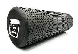 Масажний ролер EasyFit Foam Roller 45 см Чорний