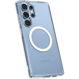 Чохол Spigen Ultra Hybrid MagSafe для Samsung Galaxy S25 Ultra Clear White (ACS08956) [126591] - мініатюра 4