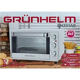 Настільна електрична духовка Grunhelm GN251AВ [132427] - мініатюра 7