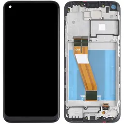 Дисплей Nokia 3.4 /5.4 чорний, оригінал PRC, з рамкою
