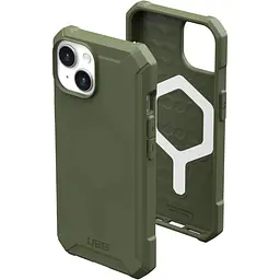 Оригінальний протиударний чохол UAG Essential Armor MagSafe для Iphone 15/14/13 Olive Drab 114288117272