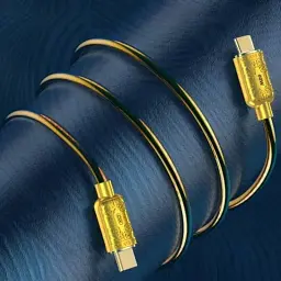 Кабель XO NB-Q217B USB C - USB C 60 W золотистий - мініатюра 3