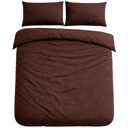 Підковдра Ecotton Євро фланель Dark Brown SB-186 210х220 см коричневий (25554)