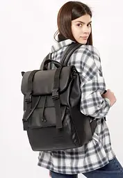 Жіночий рюкзак Sambag Loft Zard чорний 46 х 28 х 13 см (22651001)