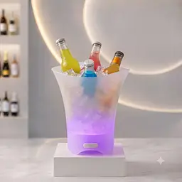 Відро для льоду, що світиться 7л/ Відро з Bluetooth і підсвічуванням / Bucket Light