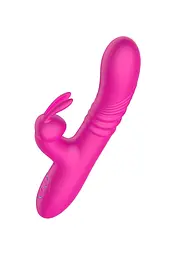Вібратор-кролик B - Series Cute Rabbit, 24 см (рожевий) - мініатюра 8