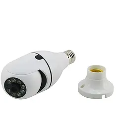 Камера відеоспостереження поворотна 360 бездротова WIFI IP в цоколь E27 CAMERA 8811Y UKC 8069 - мініатюра 13