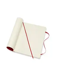 Записник Moleskine Classic великий, Нелінований Червоний М’який (QP623F2) - мініатюра 4