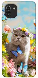 Чохол Demsky Spring cat для Samsung Galaxy A03