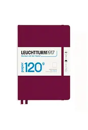 Блокнот Leuchtturm1917 120G Edition, Середній, Винний, Лінія (363536) - мініатюра 1