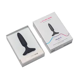Анальна пробка Lovense Hush 2 XS 12 см (чорний) - мініатюра 4