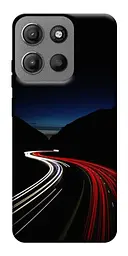 Чохол Demsky Червоно-біла дорога для Motorola Moto G15 4G