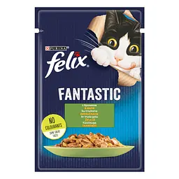 Набір вологого корму для котів у желе Felix Fantastic Мікс 1.02 кг (85 г x 12 шт.) - мініатюра 3