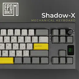Клавіатура Epomaker Shadow-X Flamingo Black механічна бездротова (SHX-B-F) - мініатюра 5