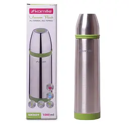 Термос Kamille KM-2059 1000 мл зелений