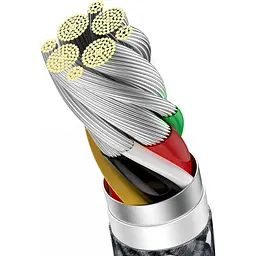 Кабель Baseus Dynamic Series Fast Charging Cable USB to Type-C 100W 1m CALD000616 Gray - мініатюра 3
