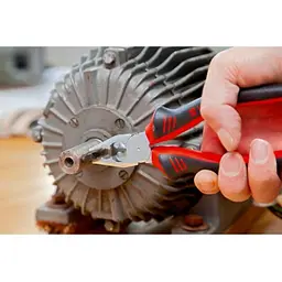 Плоскогубці комбіновані Wurth Zebra DIN ISO 5746 L160 мм чорно-червоні (071401 554) - мініатюра 2
