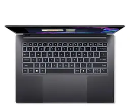 Hоутбук ACER Swift 14 AI OLED SFX14-61G, (NX.JA7EX.001) процесор AMD Ryzen AI 7 350 (до 5,0 ГГц), сенсорний екран 14,5 дюйма, роздільна здатність 2.8K, 32 ГБ, SSD-на RTX 5050 8 ГБ, Windows 11 Домашня, колір «титановий се - мініатюра 8