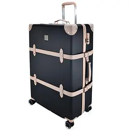 Валіза Semi Line 28" (L) Black/Pink Cream (T5671-4) - мініатюра 1