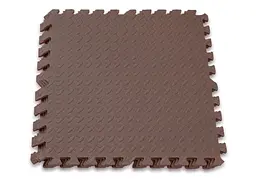 Татамі мат EasyFit SwallowTail (60х60 см) пазл ластівчин хвіст коричневий (EF-1950-BN) - мініатюра 1