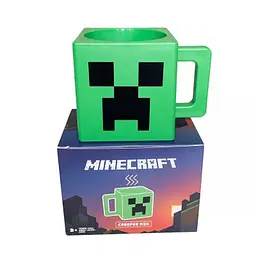 Чашка майнкрафт Кріпер кухоль minecraft creeper, зелений