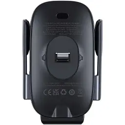 Автомобільний тримач холдер із БЗП Baseus Xiaomilky Way Pro Series Wireless Charging Electric Car Mount Phone Holder C40357000111-00 - мініатюра 3