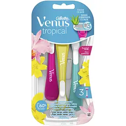 Бритвы одноразовые Gillette Venus Tropical, 3 шт.