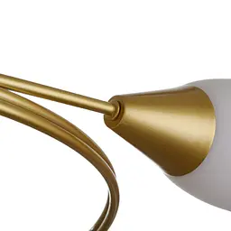 Люстра Brille стельова Е27 60W G (BR-01 609C/4) - мініатюра 3