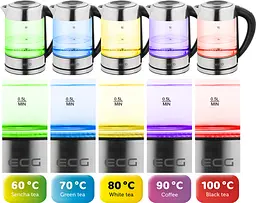 Електрочайник ECG RK 1777 Colore - мініатюра 8