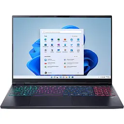 Ігровий ноутбук Acer Predator Helios Neo 16S AI PHN16S-71-98MT, Intel Core Ultra 9 275HX до 5.4 ГГц, 16" WQXGA, 64 ГБ, SSD 2 ТБ, NVIDIA Geforce RTX 5070Ti 12 ГБ, Windows 11 Pro, чорний