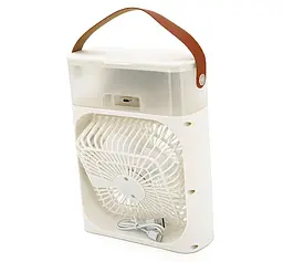 Портативний вентилятор Voltronic YT410, зволоження, підсвічування, Air Cooler Fan White - мініатюра 2