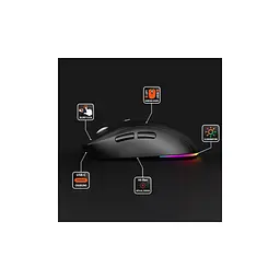 Мишка Media-Tech MT1124 Wireless Black (MT1124) - мініатюра 8