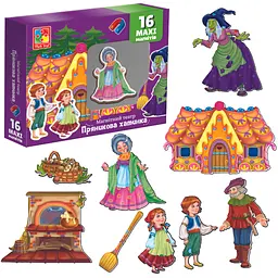 Магнітний театр Vladi Toys Пряникова хатинка, укр. мова - мініатюра 3