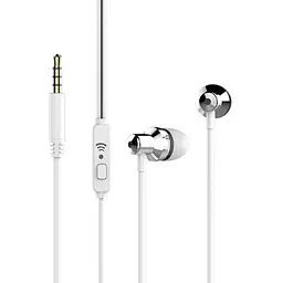 Навушники провідні WK Wired Earphone Wi90 1.2 м чорні - мініатюра 2