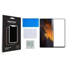 Скло захисне BeCover Poco F5 Black (709743) - мініатюра 3