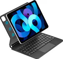 Чохол-клавіатура WIWU MK-002 Magic Keyboard для Apple iPad Air 11` (2024-2026) Black [128378] - мініатюра 3