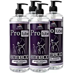 Iнтим-змазка унісекс "Pro Lube" ТМ "Fresh Heaven", 1000 мл блок 4 шт