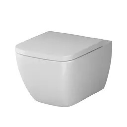 Унітаз підвісний FlashClean Am.Pm Spirit 2.0 з сидінням мікроліфт Square білий C701701SC, Білий