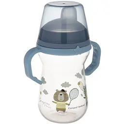 Кружка тренувальна Canpol babies First Cup Bonjour Paris 250 мл синій - мініатюра 2