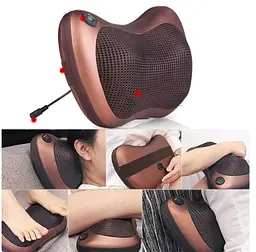Роликовий масажер VigohA для спини та шиї Massage pillow - мініатюра 8